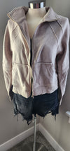 ZIP UP FLEECE JACKET