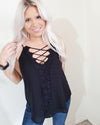 Edgy Lace Top