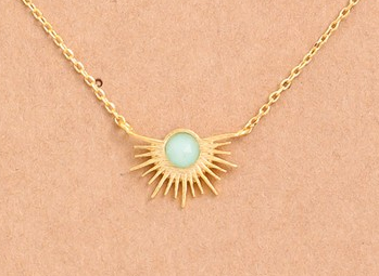 Starburst Gemstone Necklace