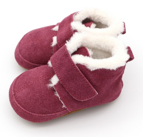 Baby/Toddler Burgundy Shoes
